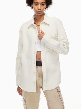 TNA POLAR SHIRT JACKET Fleece button-up shirt